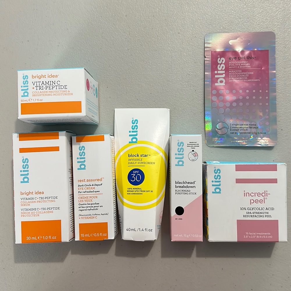 Bliss Skincare Bundle